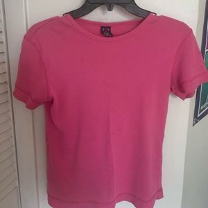 Pink Basic Tee